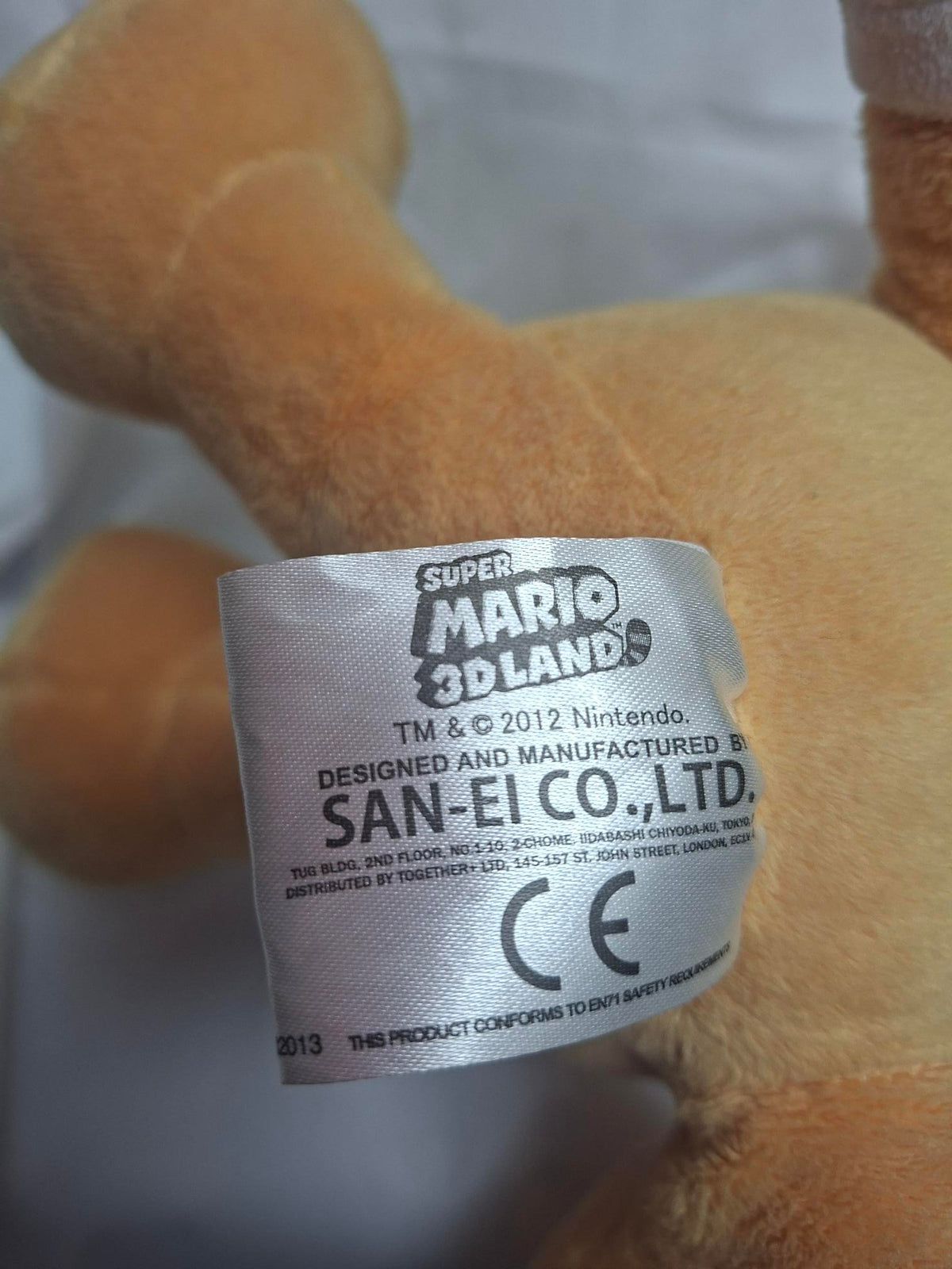 Super Mario 22cm Fox Luigi Plush