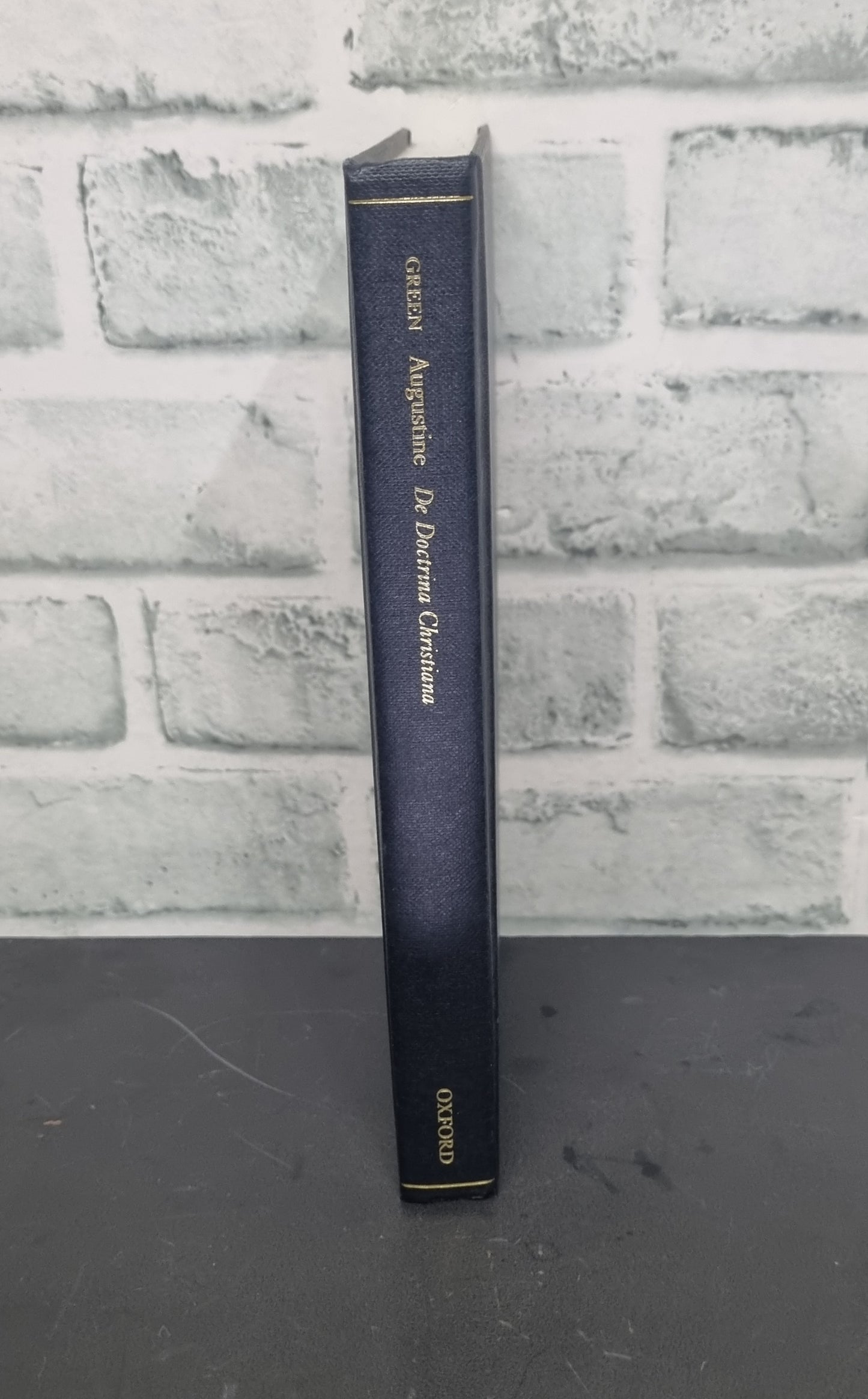 De Doctrina Christiana St. Augustine R.P.H. Green Hardcover 2001 Reprint