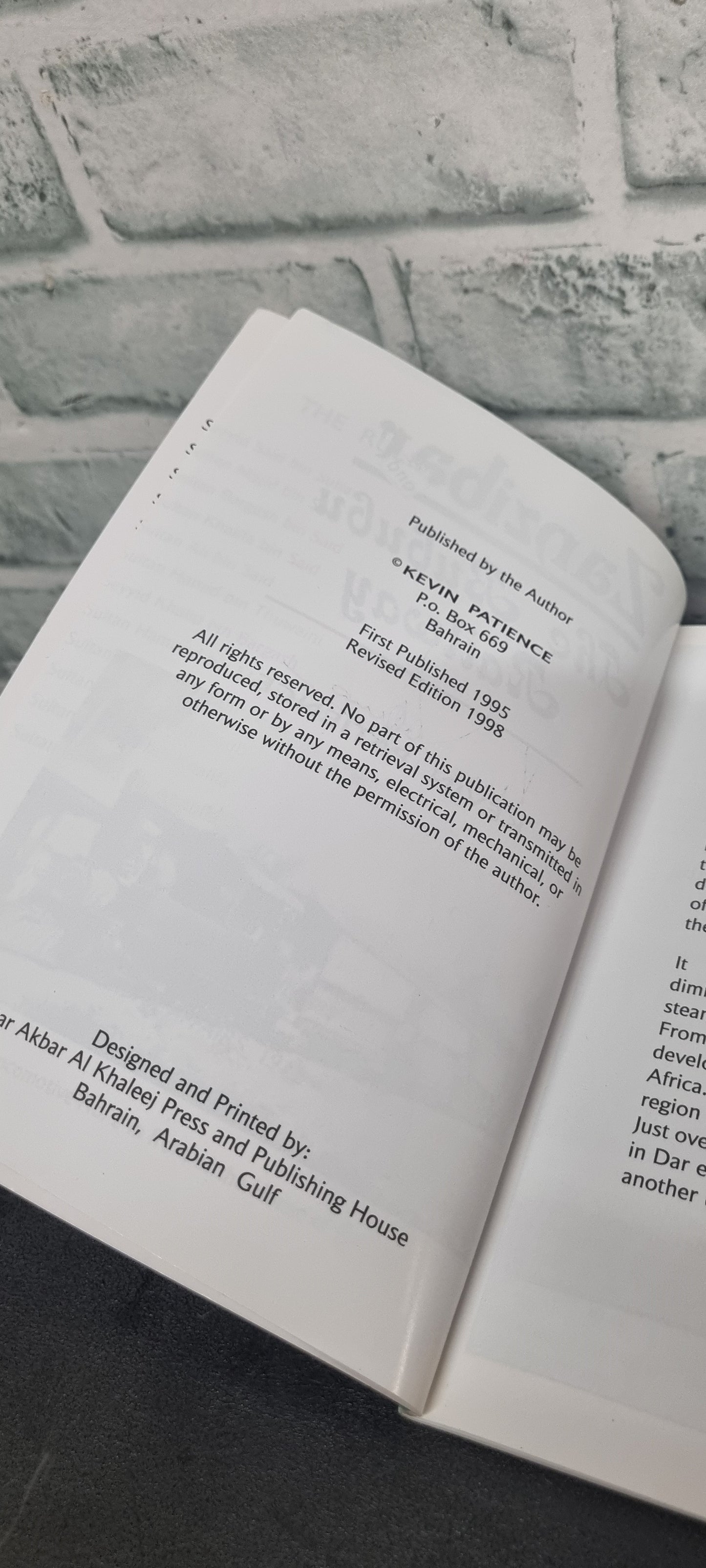 Zanzibar and the Bububu Railway by Kevin Patience SIGNED