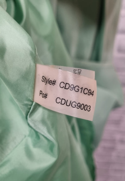 Calvin Klein 50's Style Green Midi Dress Size Small