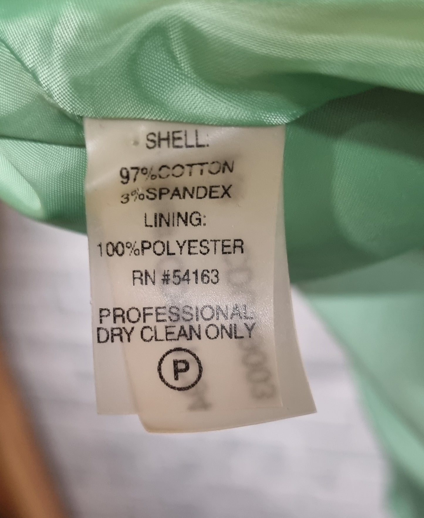 Calvin Klein 50's Style Green Midi Dress Size Small