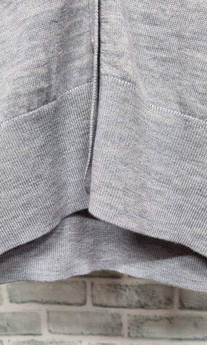 Ted Baker Gray V-Neck Cardigan Size 3