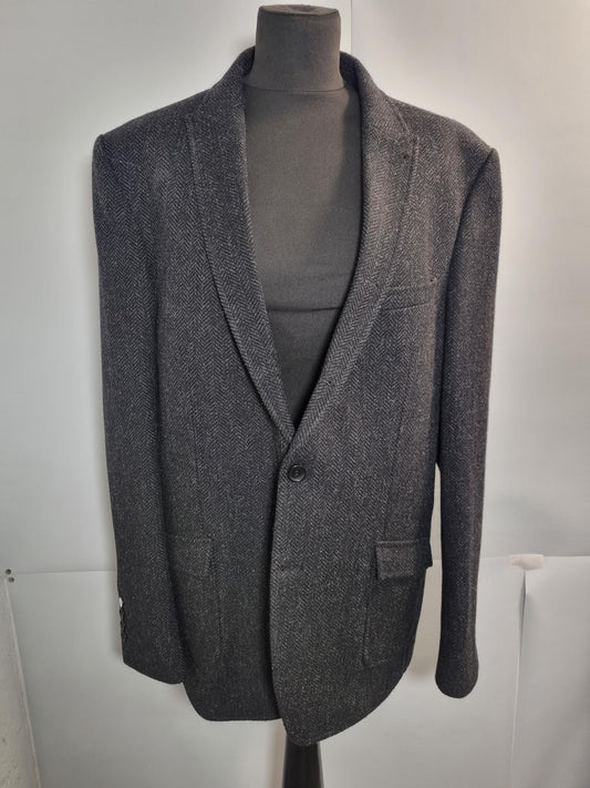 Superdry + Timothy Everest Sabiro Collection The Country Rebel Black Suit Jacket Size L