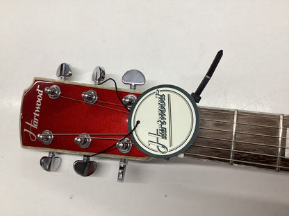 Hartwood Speedway Vibrato Electric Guitar in Lipstick Red Brand New