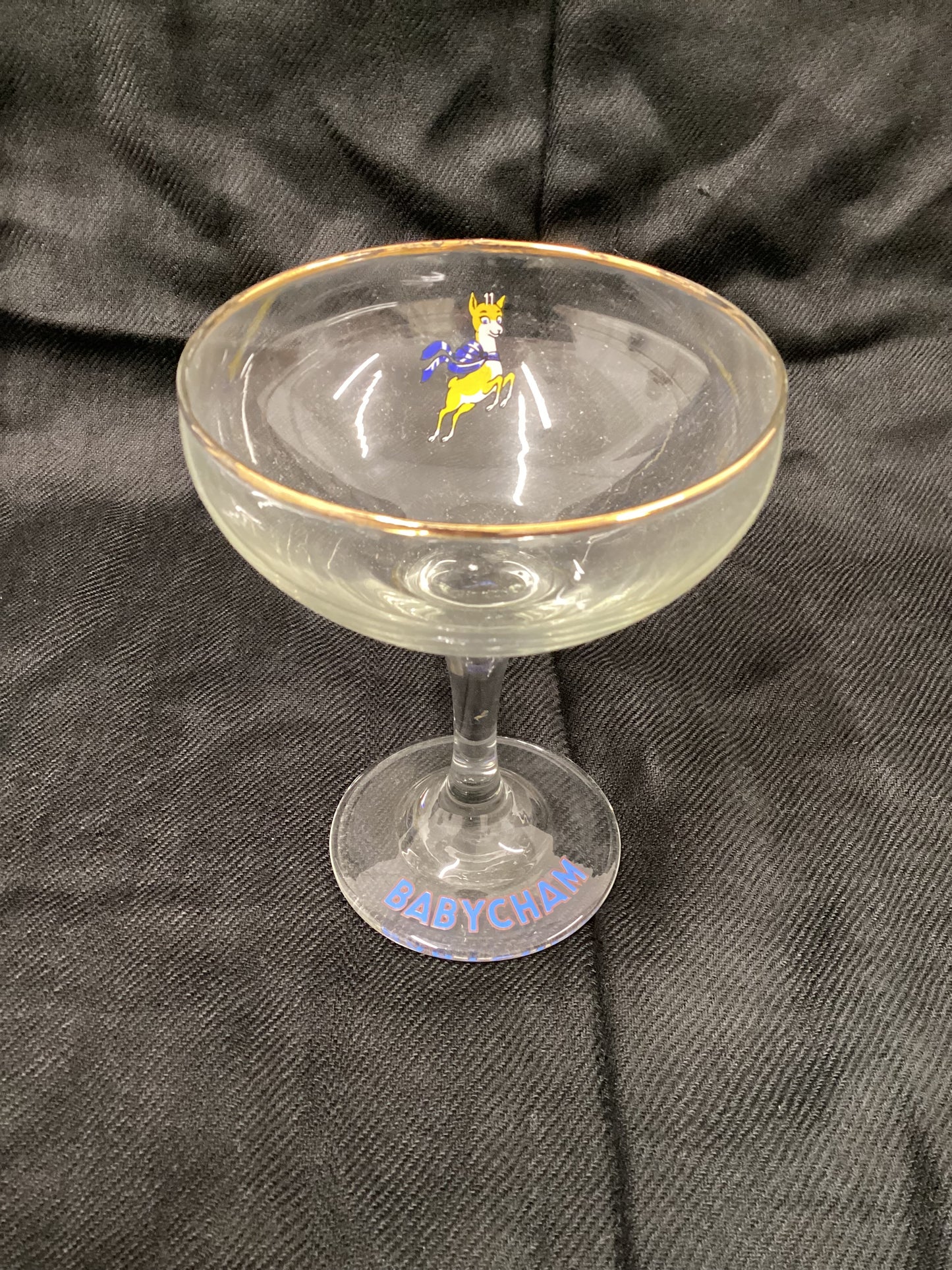 6 X Babysham Glasses