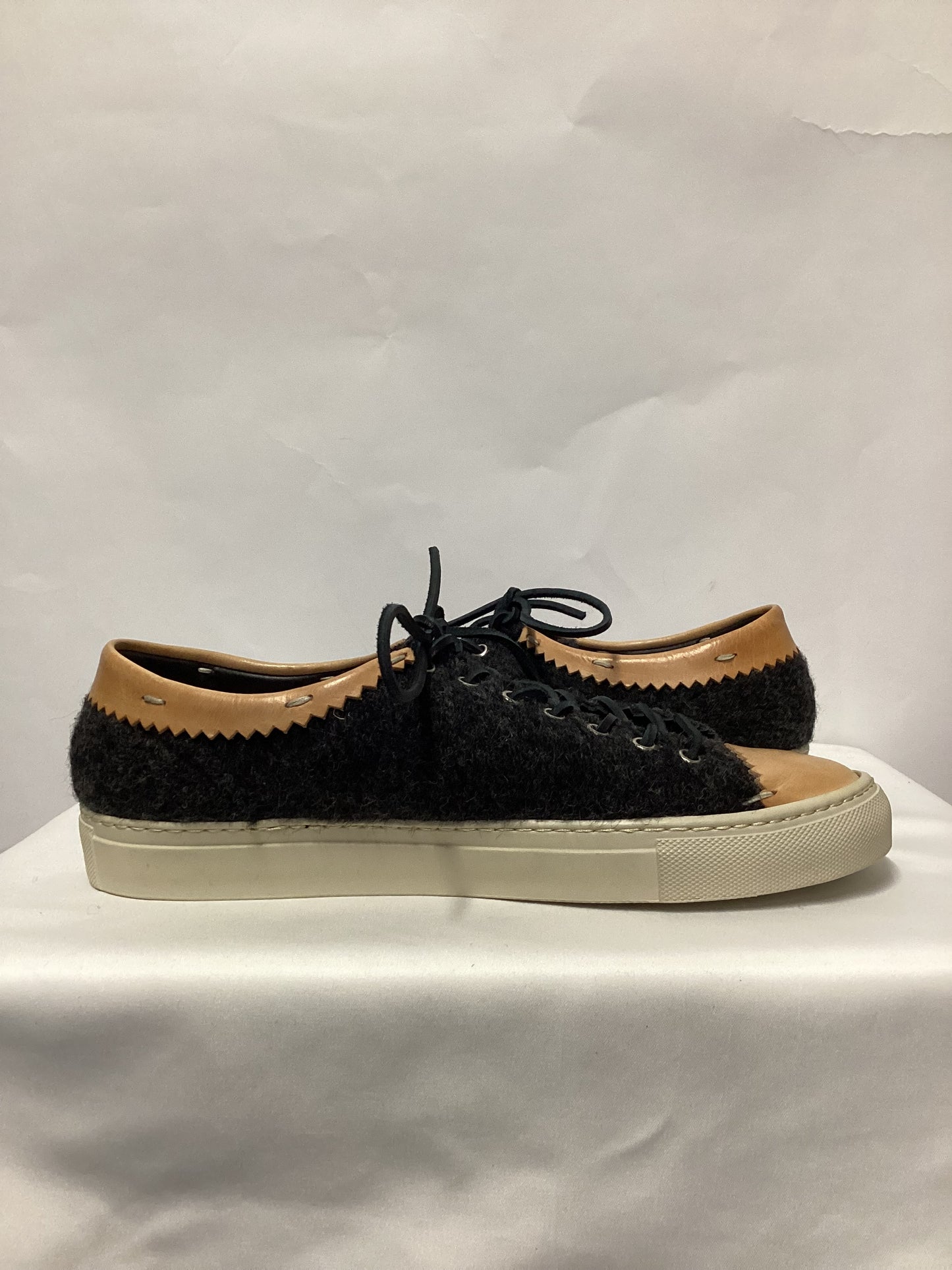 Buttero for Poste Leather and Wool Italian Sneakers 8