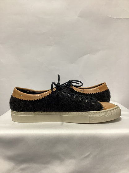 Buttero for Poste Leather and Wool Italian Sneakers 8