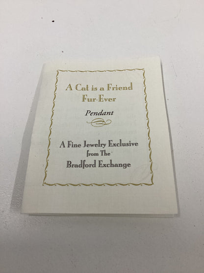 The Bradford Exchange 2007 Cat Sparkling Necklace