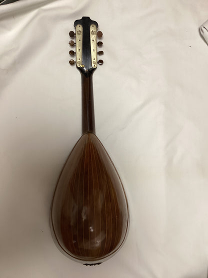 Vintage bowl back Mandolin with flower inlay