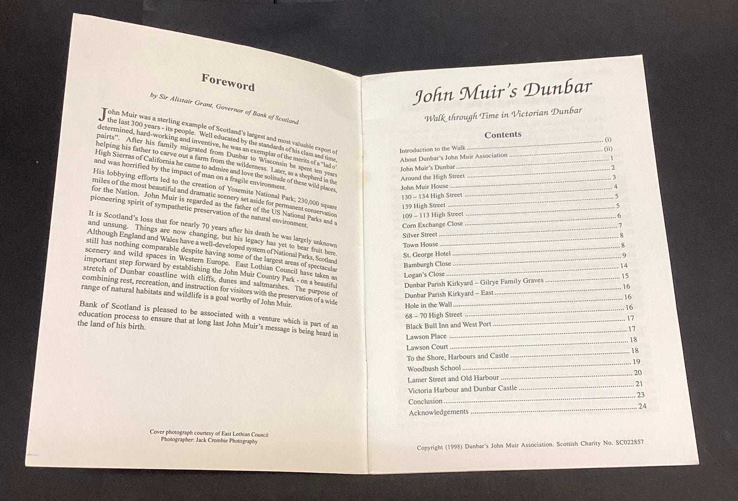 John Muir's Dunbar - A walk through time in victorian Dunbar