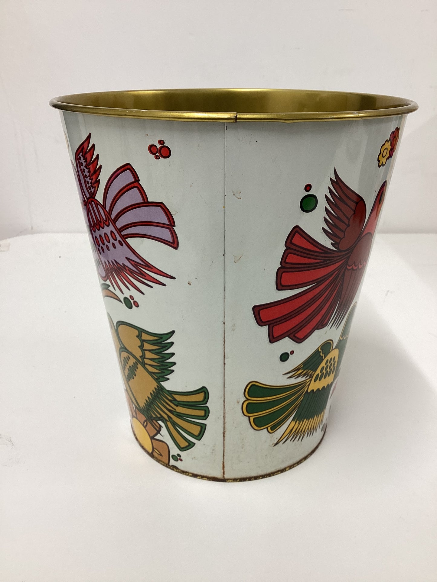 Vintage Acapulco Waste Bin