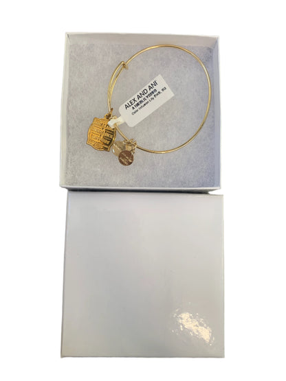 BNIB Alex and Ani Colour Infusion Adjustable Lily Charm Bangle