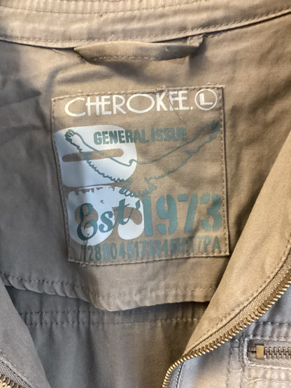 Cherokee, Kaki Green Jacket, Size L