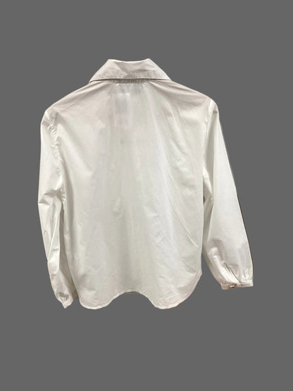 Wray White Madison Oversized Blouse Size XXS