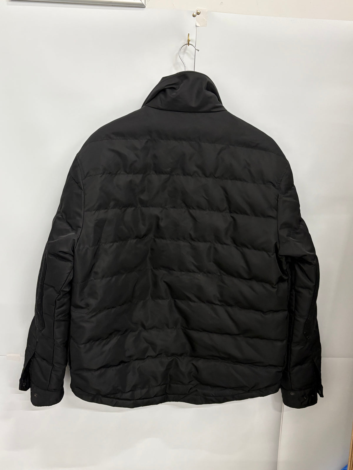 Ted Baker Black Quilted Mens Overshirt Jacket Size 3 (UK Size M)