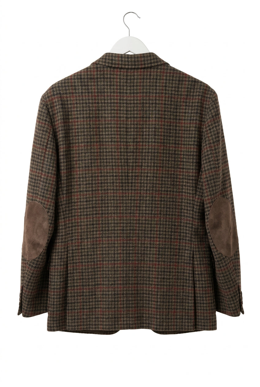 Canali Kei Brown Blazer 100% Wool