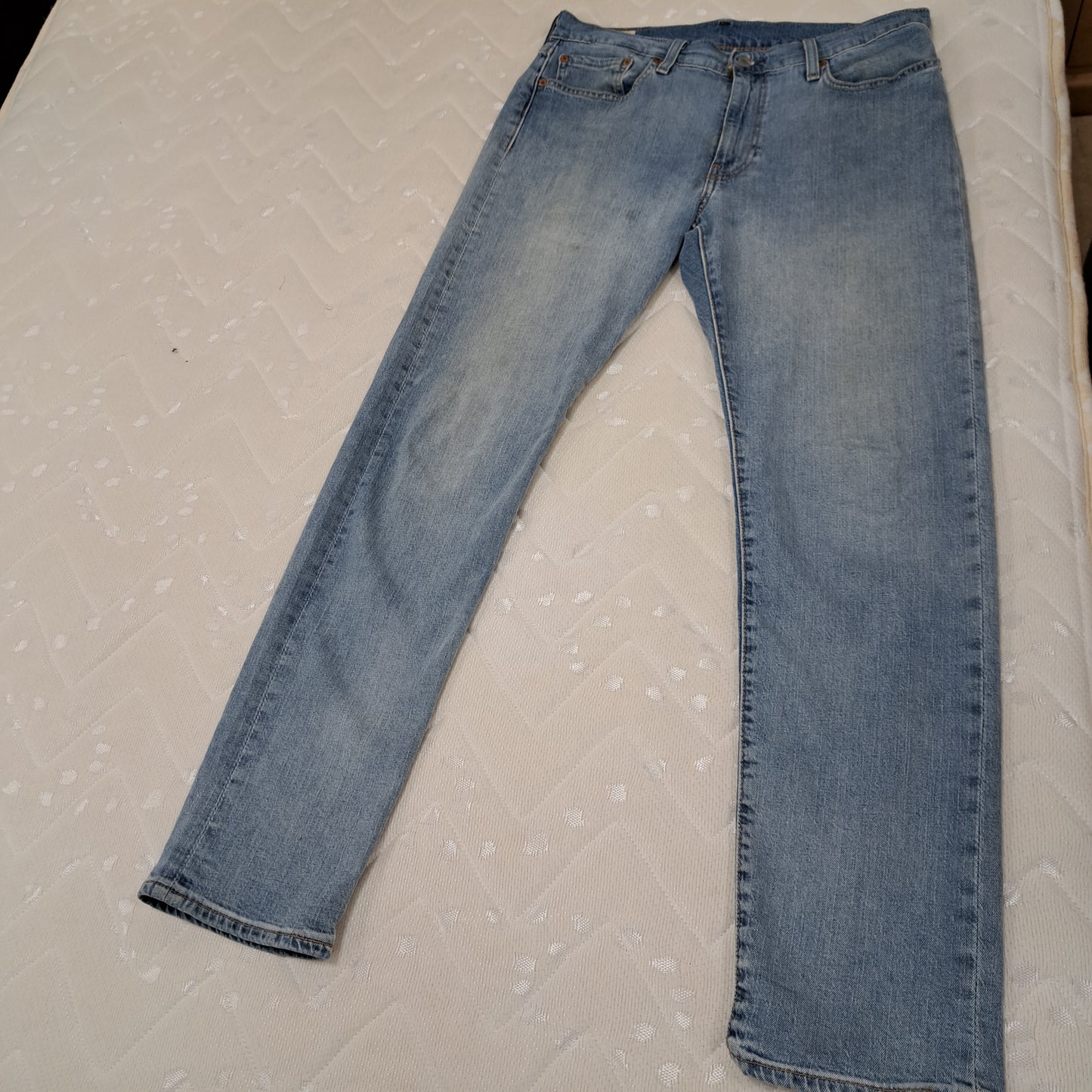 Levi 502 Light Blue Denim Jeans W33 L34