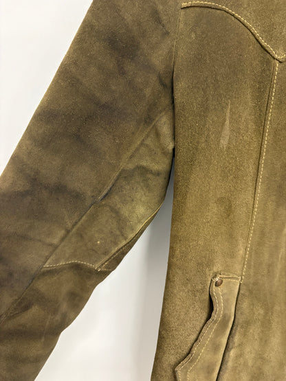 Vintage 1970s Pioneer Wear Men’s Suede Jacket - Tagged Size 38