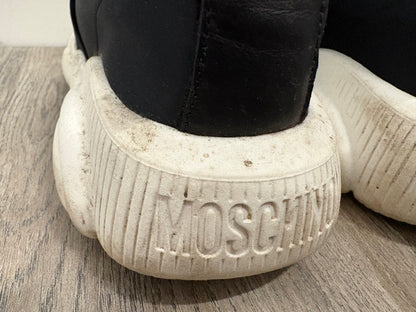 Moschino Black Slip-On Trainers Size 6.5 (EU 40)