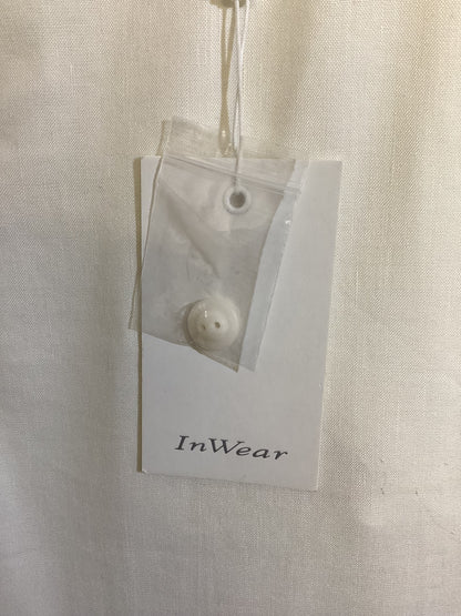 InWear, White Smoke, Trouser, Size 6, 53% Linen BNWT