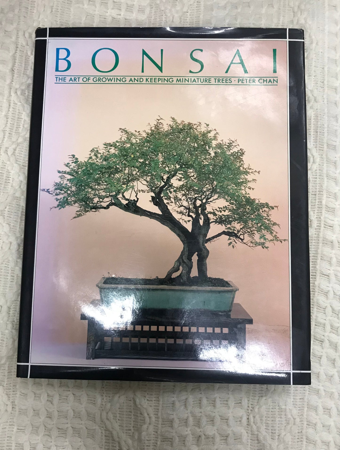 Bonsai The Art of Growing and Keeping Miniature Trees by Peter Chan