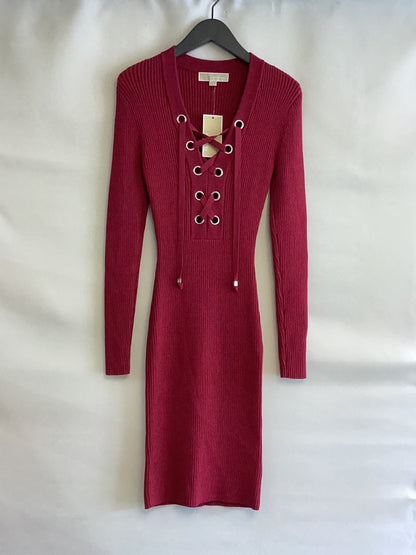 New Michael Kors Dress Mulberry Purple Size XS