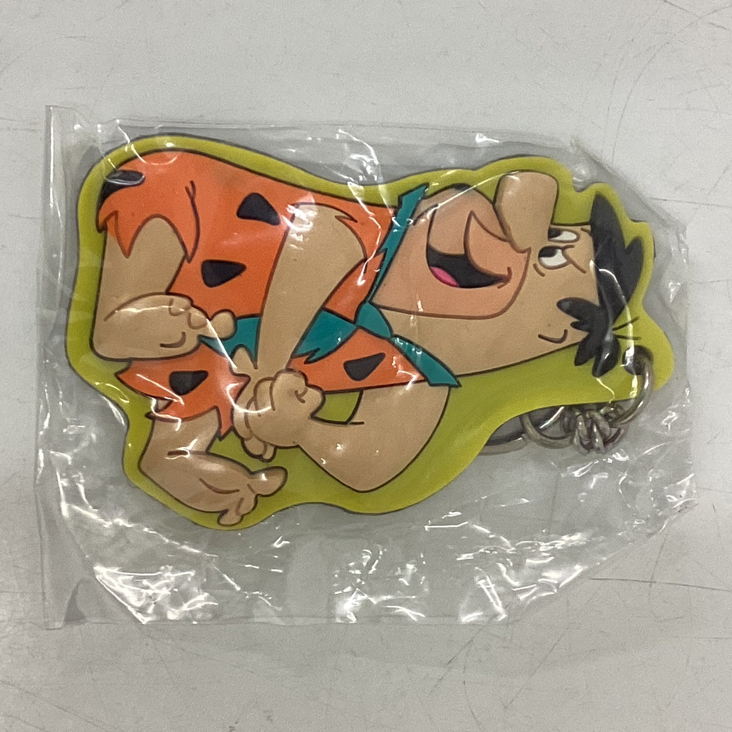 Set Of 8 Vintage The Flintstones Collectable Key Rings