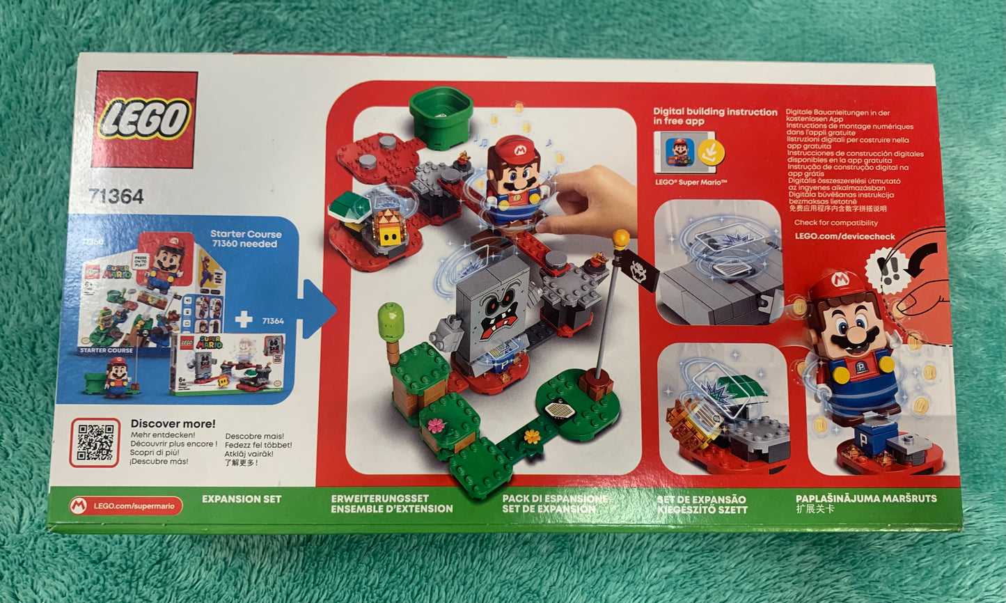 Lego Super Mario Whomps Lava Trouble Expansion Set