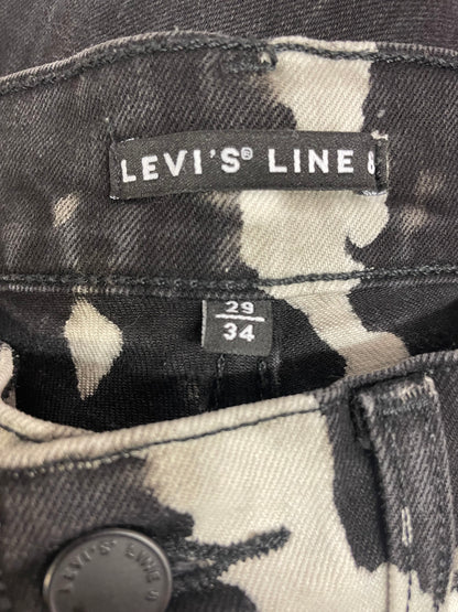 Levi's Line 8 black and White Jeans Size29