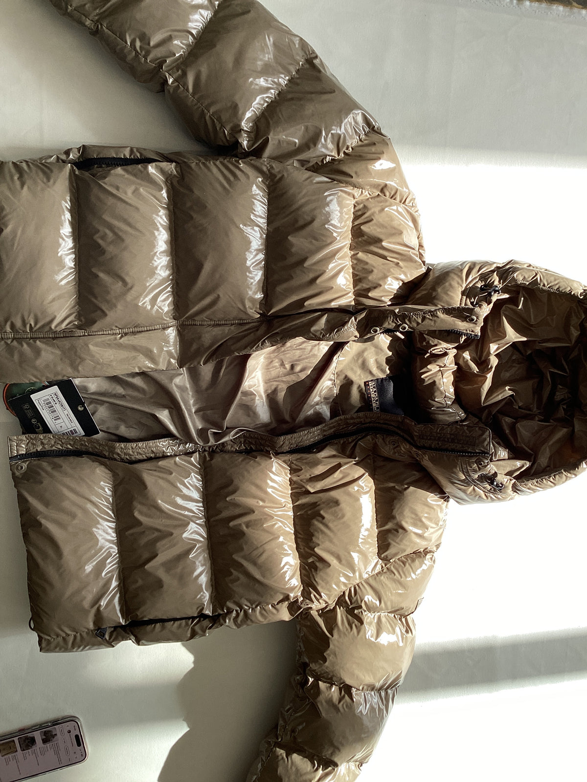Napapijri Ladies Shiney Look Puffer Jacket _ XL