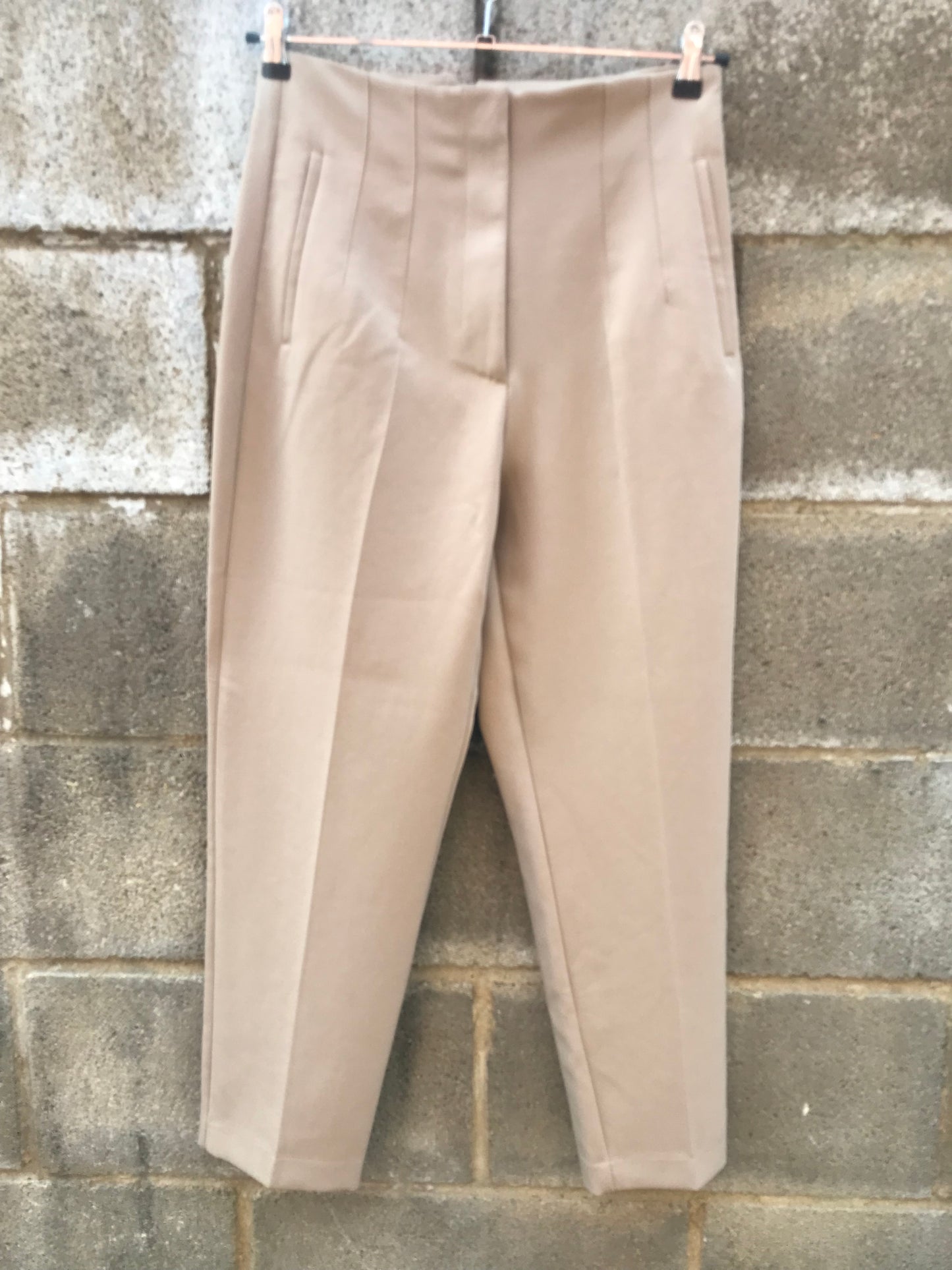 Zara Women's Beige Trousers Large