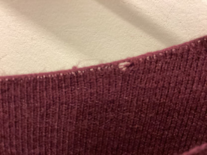 Hobbs London Burgundy Jumper Size S