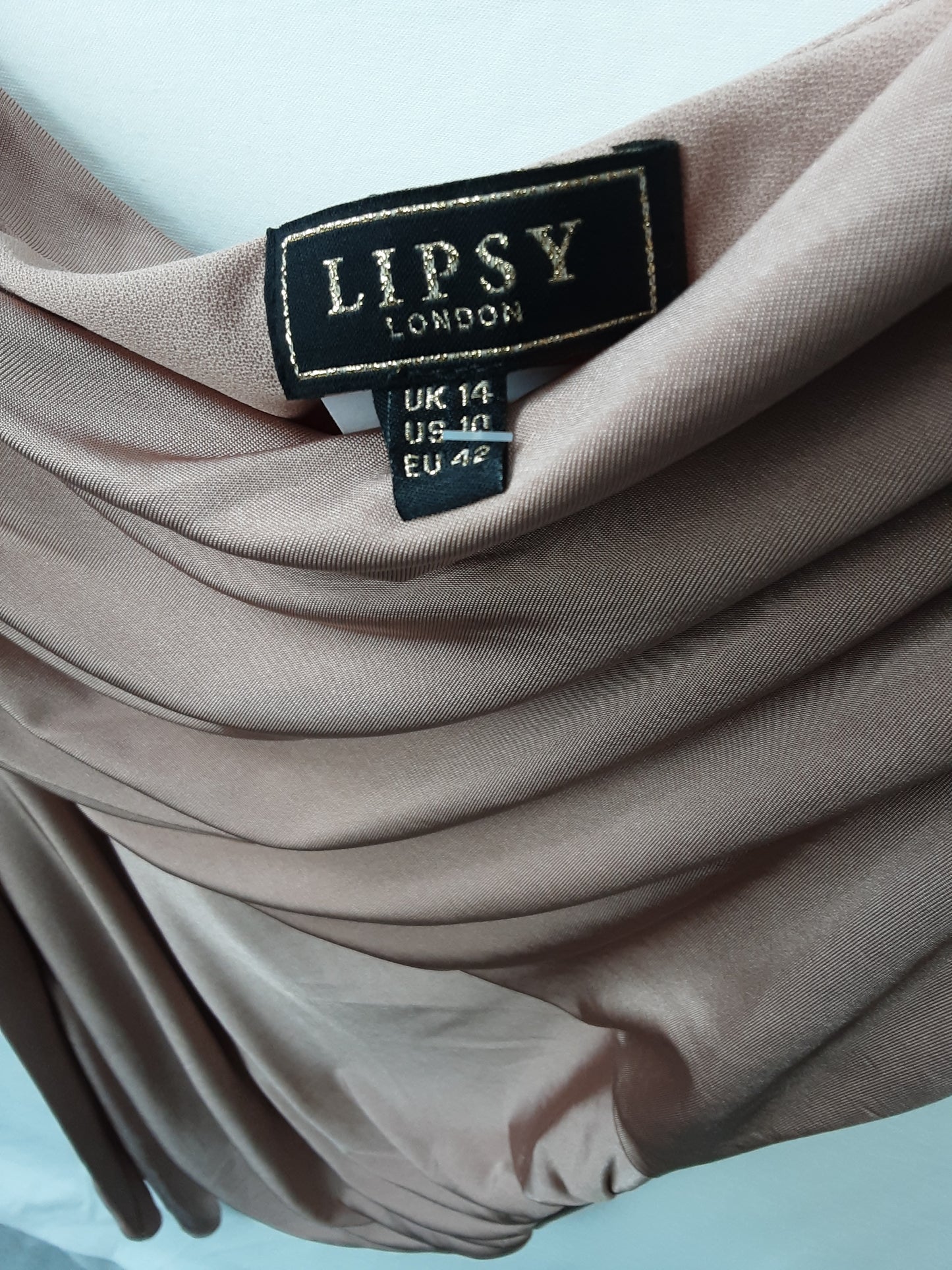 Lipsy London, UK Size 14, Pink, Dress