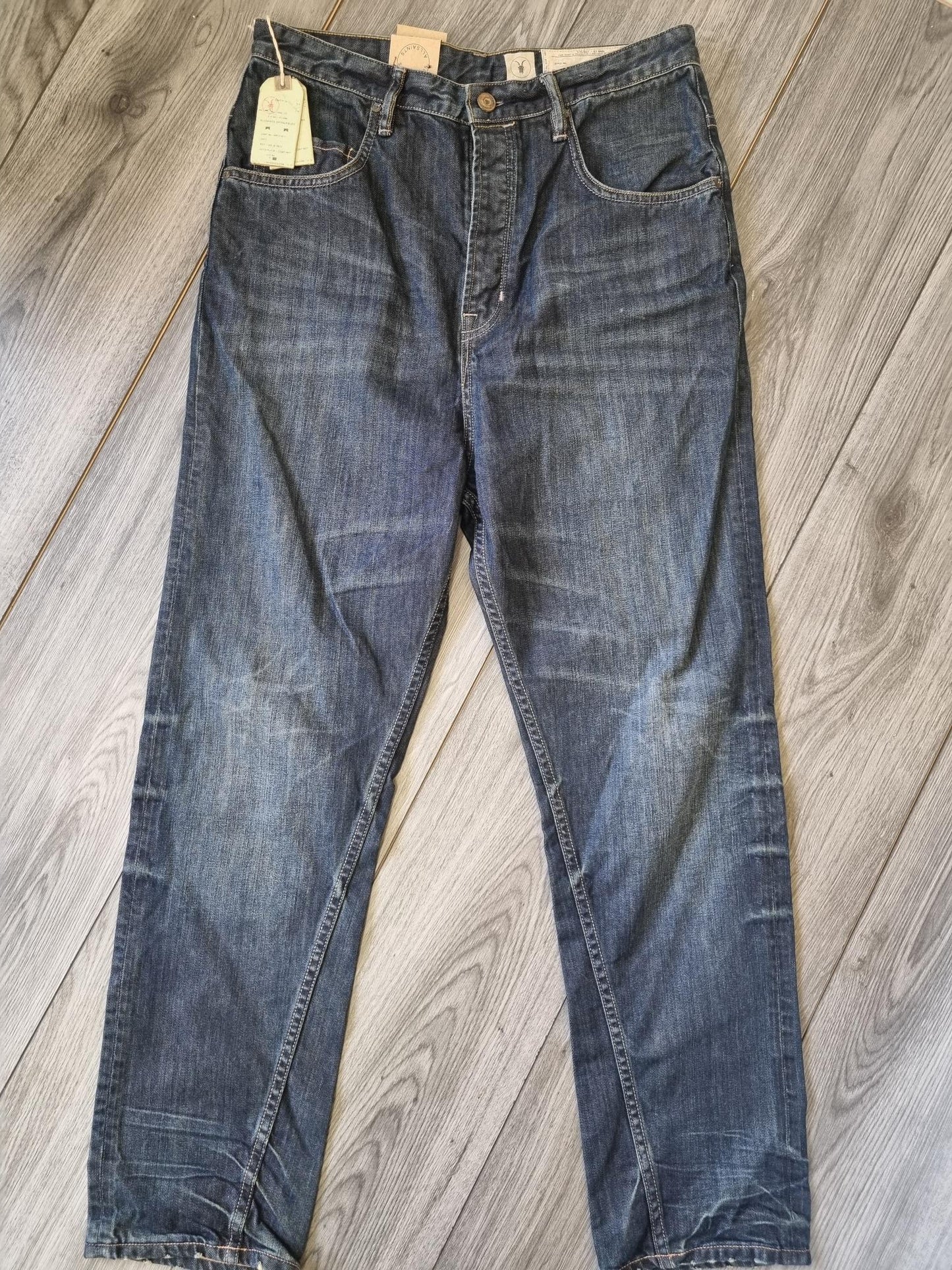 AllSaints Carrot Fit Blue Jeans W28 BNWT