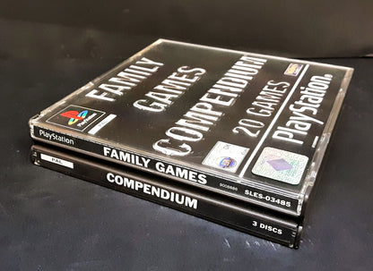 Family Games Compendium 20 Games PS1 with Manual with Manual