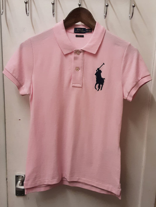 Polo Ralph Lauren Pink Polo T-Shirt size XS