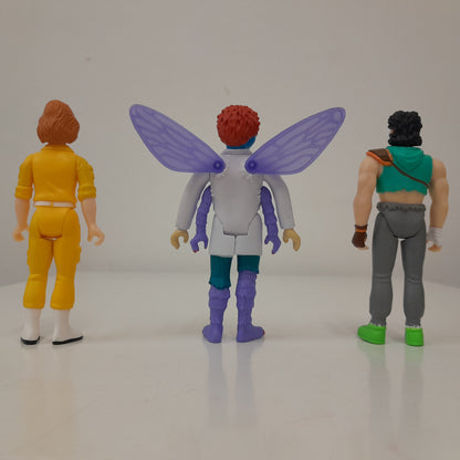 Super 7 Teenage Mutant Ninja Turtles Set Of 3 Viacom Figures