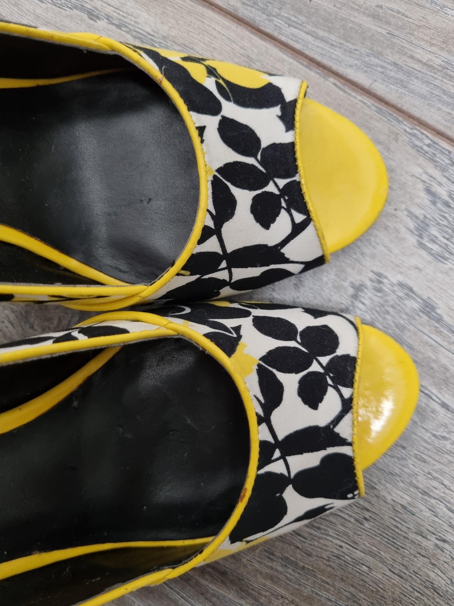 DUNE 521 MARIKA Yellow Leather Sandals. Uk-5(38) High Heel £45.00 -  PicClick UK