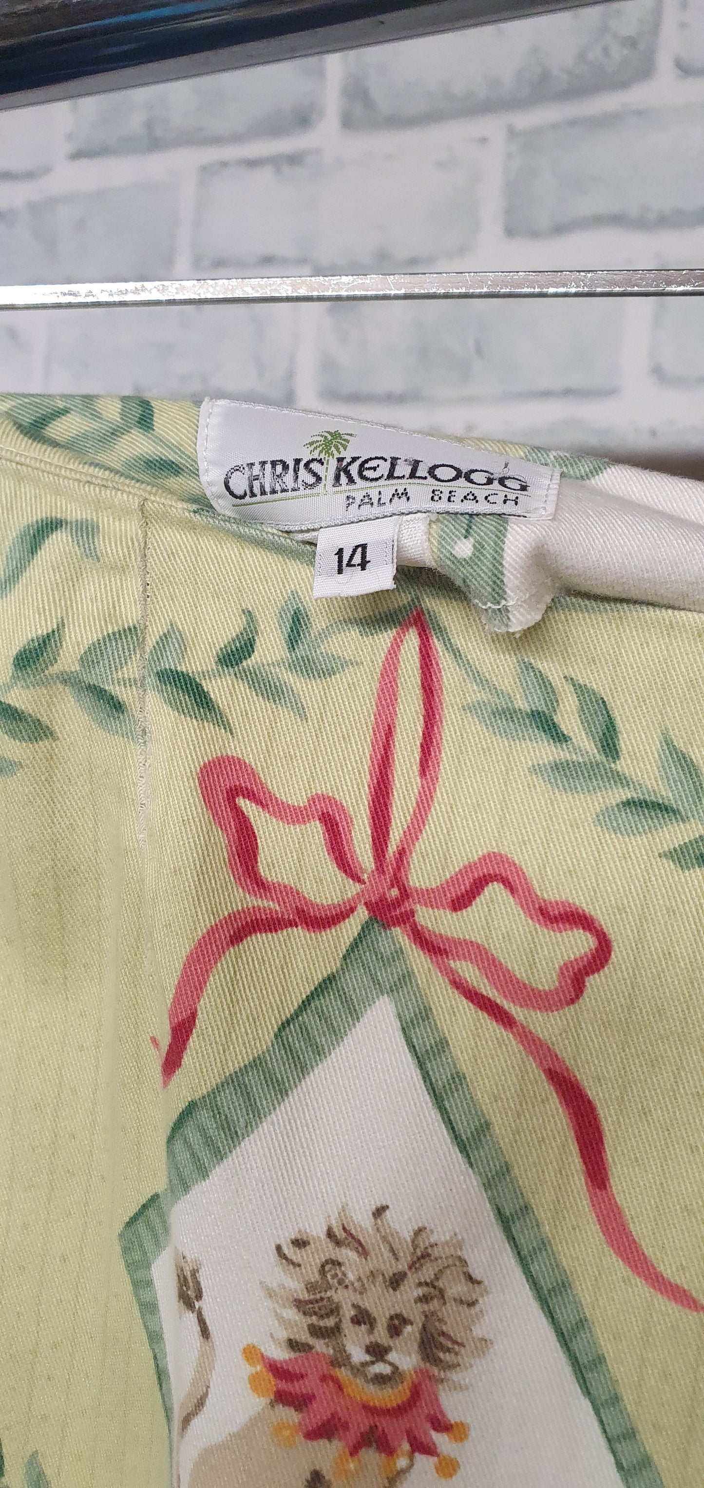 Chris Kellogg Palm Beach Cropped Trousers Size 14