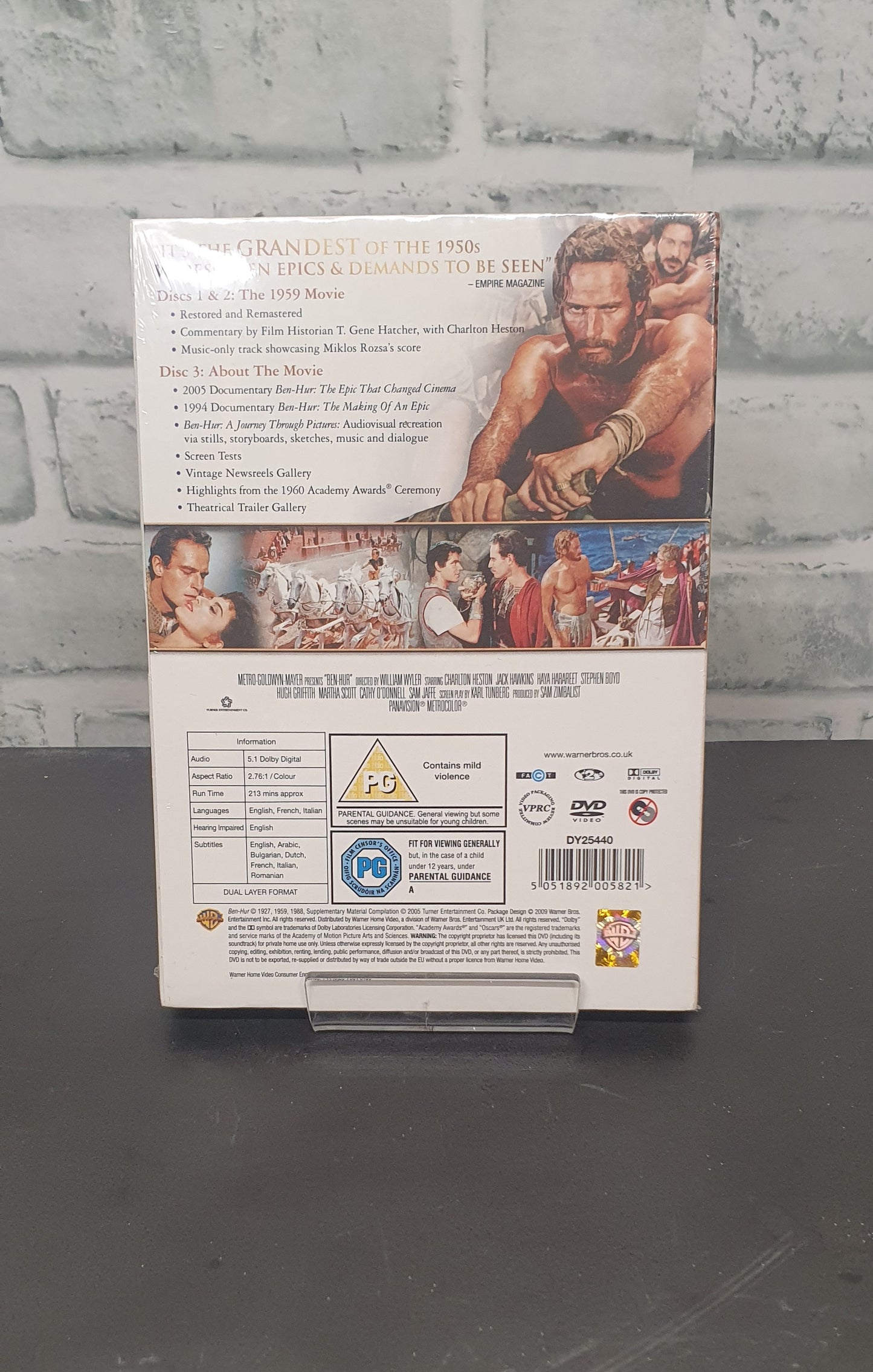 Ben-Hur 50th Anniversary Edition 1959-2009 DVD BNIB