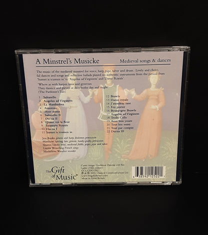 The Gift of Music - A Minstrel's Musicke, Classical Communications Ltd, 2008 - CD