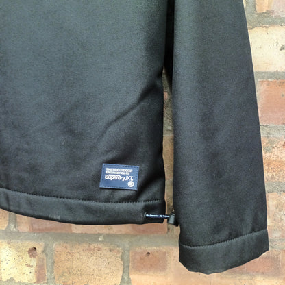 Superdry Windtrekker Large Black & Blue Coat