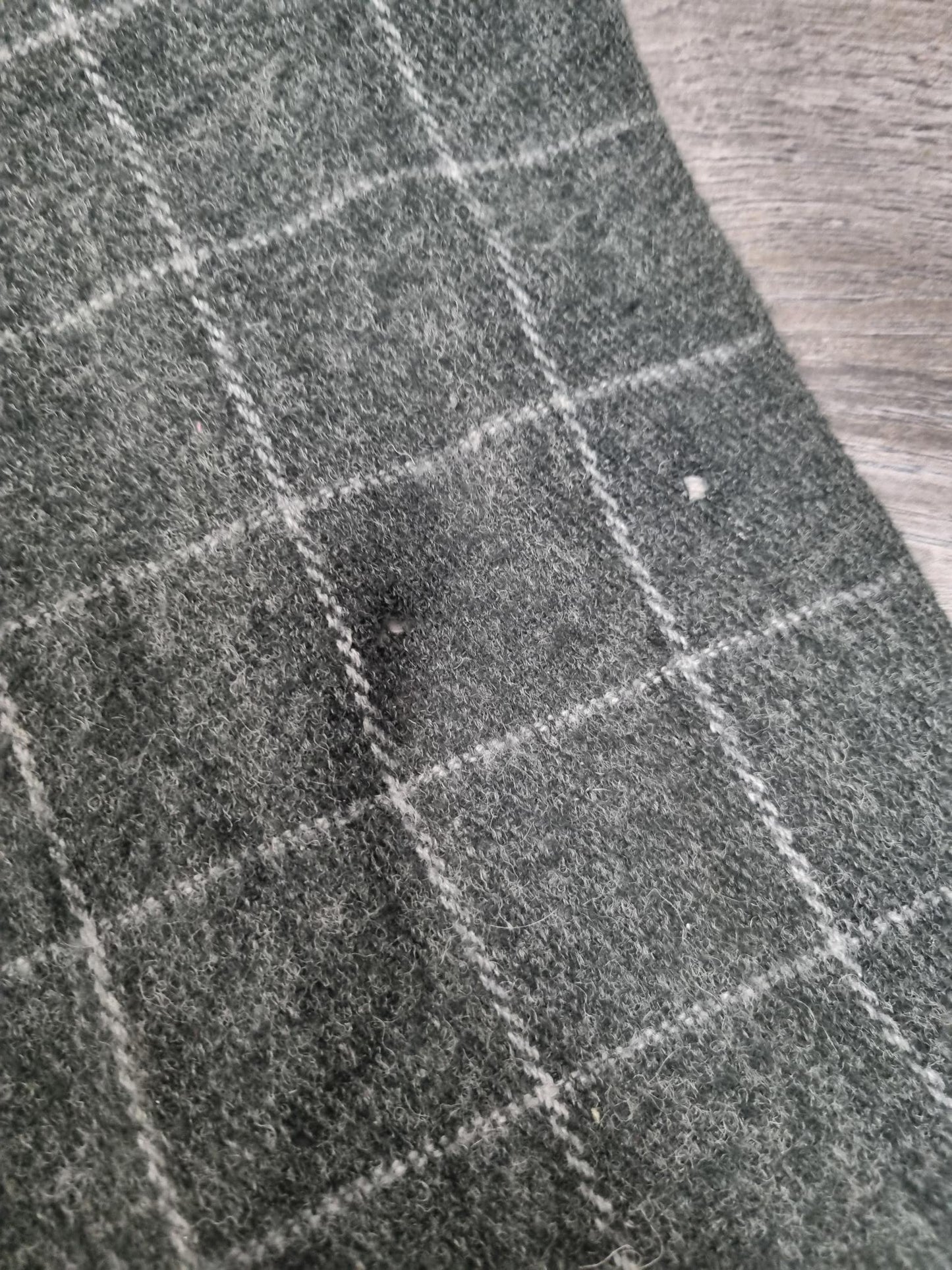 London Fog Grey Wool Blend Scarf