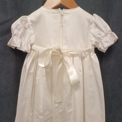 Christening Gown Dress & Bonnet  3 - 6 Months