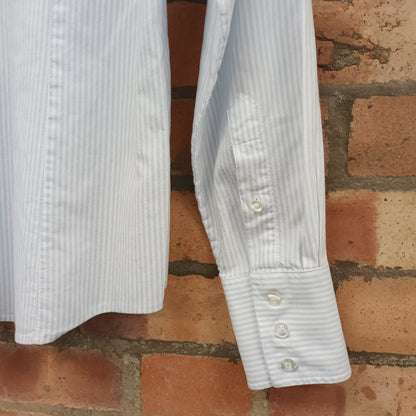 Gant Size 14 Blue Pin Stripe Shirt