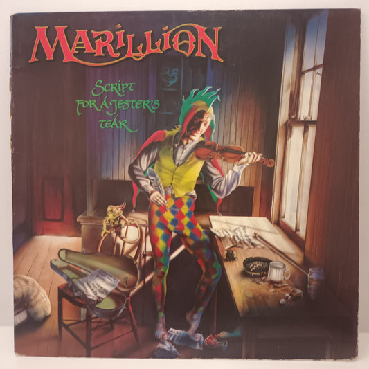 Marillion Script For A Jesters Tear 12" Gatefold Vinyl EMC 3429