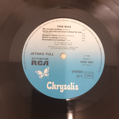 Jethro Tull This Was 12" Gatefold Vinyl CHR-1041