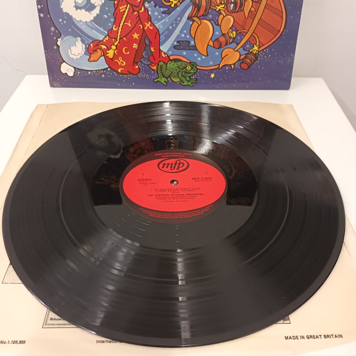 Dukas The Sorcerer's Apprentice By The Scottish National Orchestra Vinyl MFP 57012