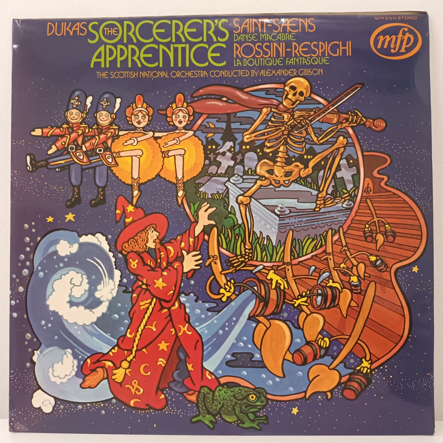 Dukas The Sorcerer's Apprentice By The Scottish National Orchestra Vinyl MFP 57012