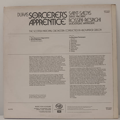 Dukas The Sorcerer's Apprentice By The Scottish National Orchestra Vinyl MFP 57012